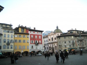 Trento city center