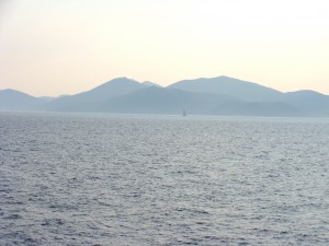 Elba, as seen from the ferry