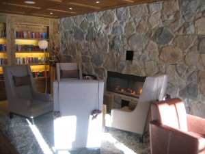 Reception lounge area